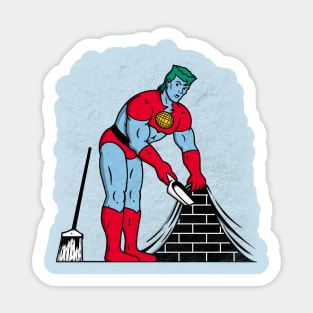 Cleaning Captain! Sticker